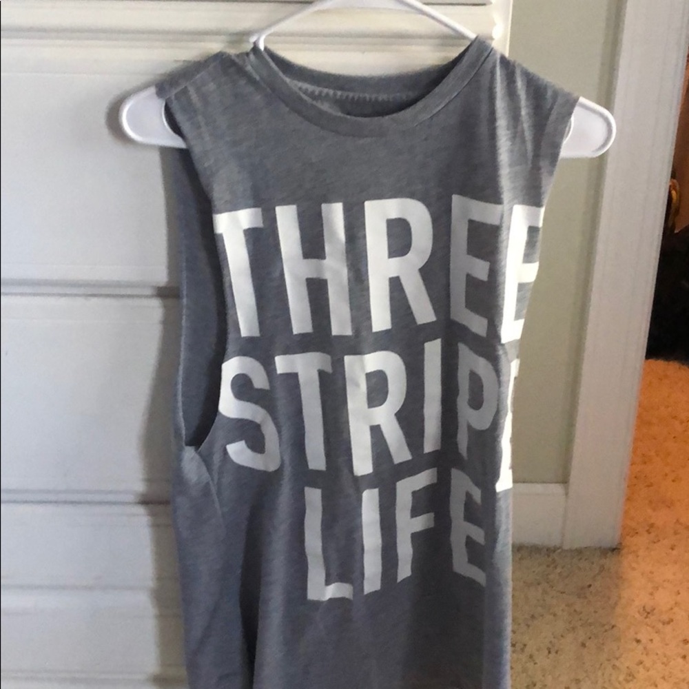 Adidas gray tank top